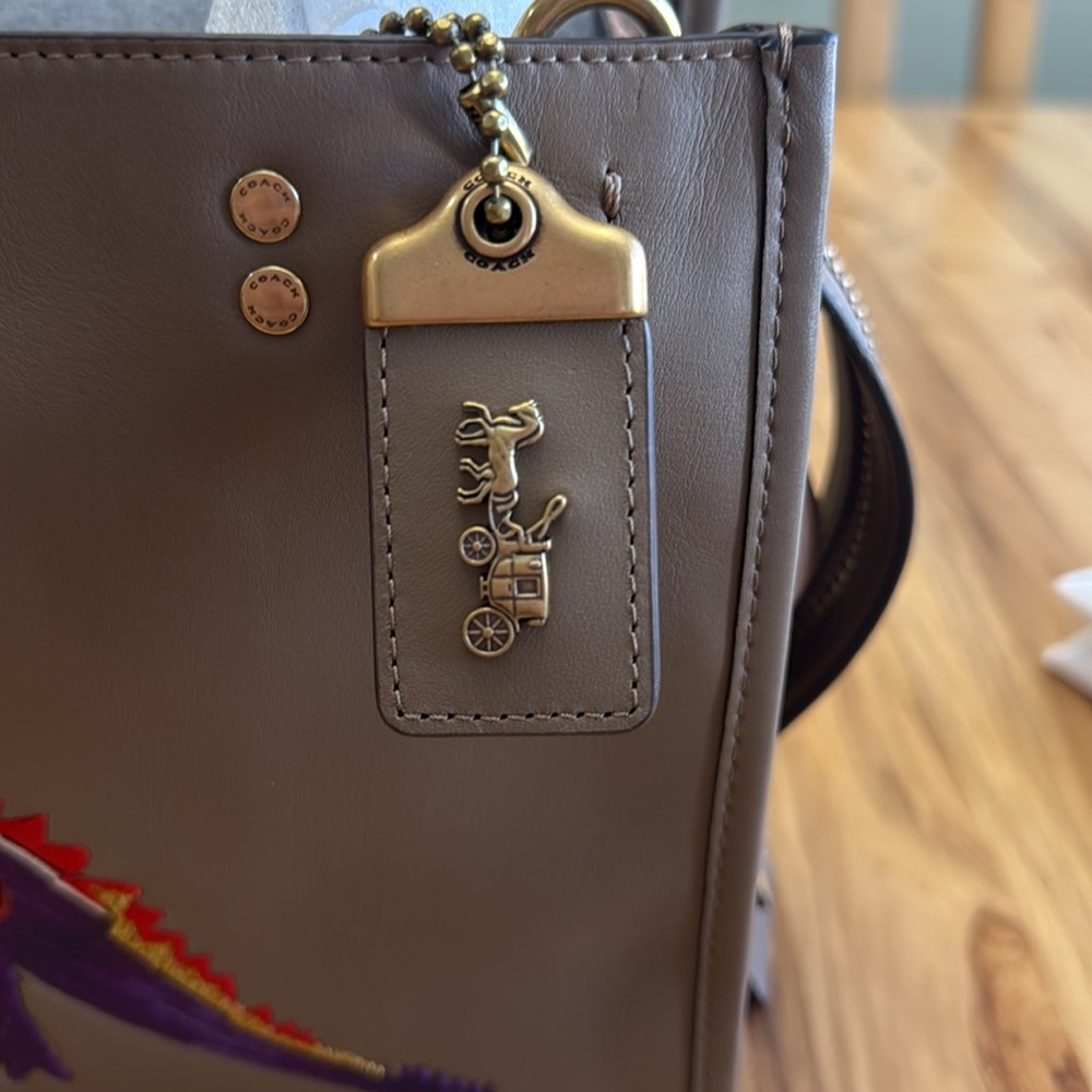 Coach X Jean Michel Basquiat Rogue Bag 25 NWT - Picture 4 of 16